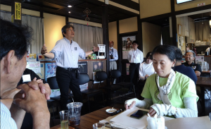 こうけん舎西塚さんの説明