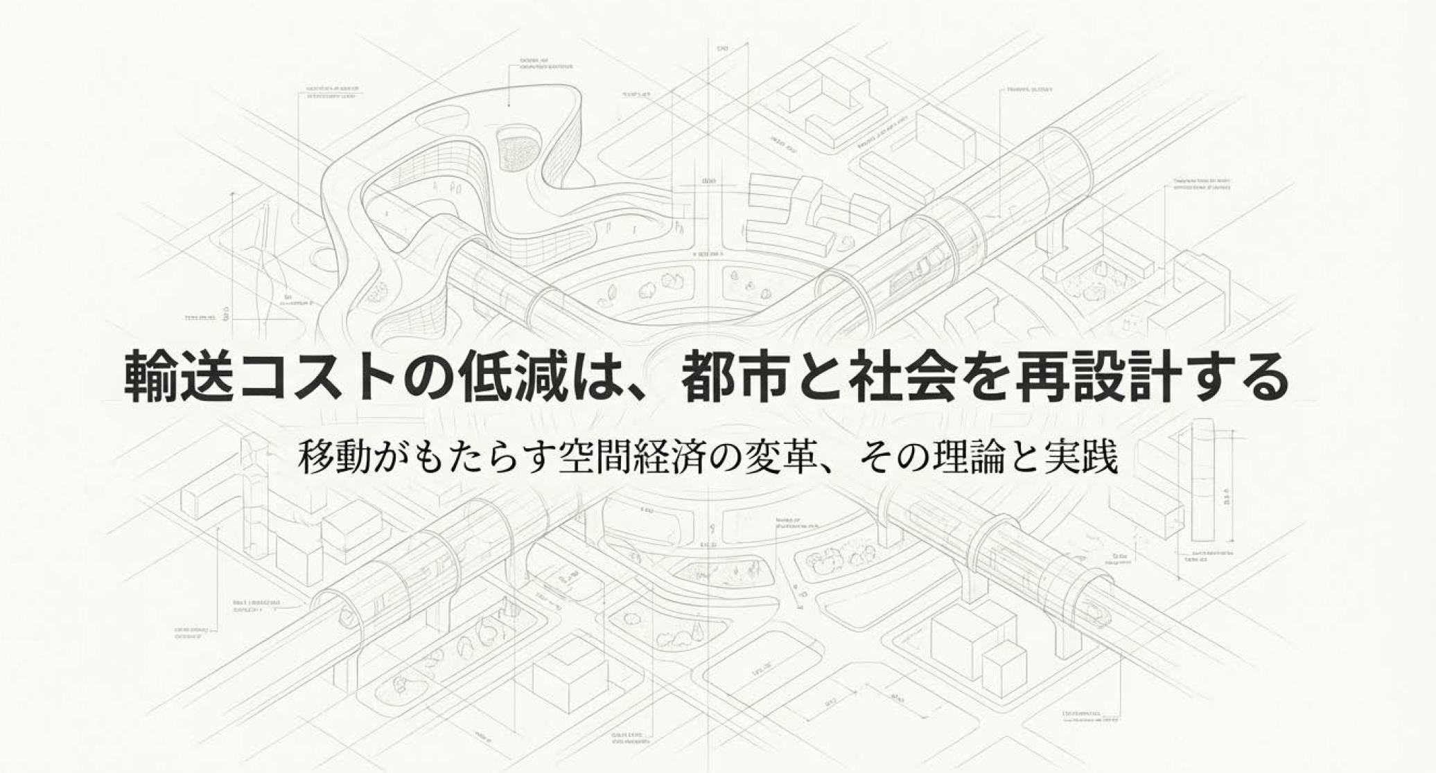 【スライド】輸送コストの低減は、都市と社会を再設計する
