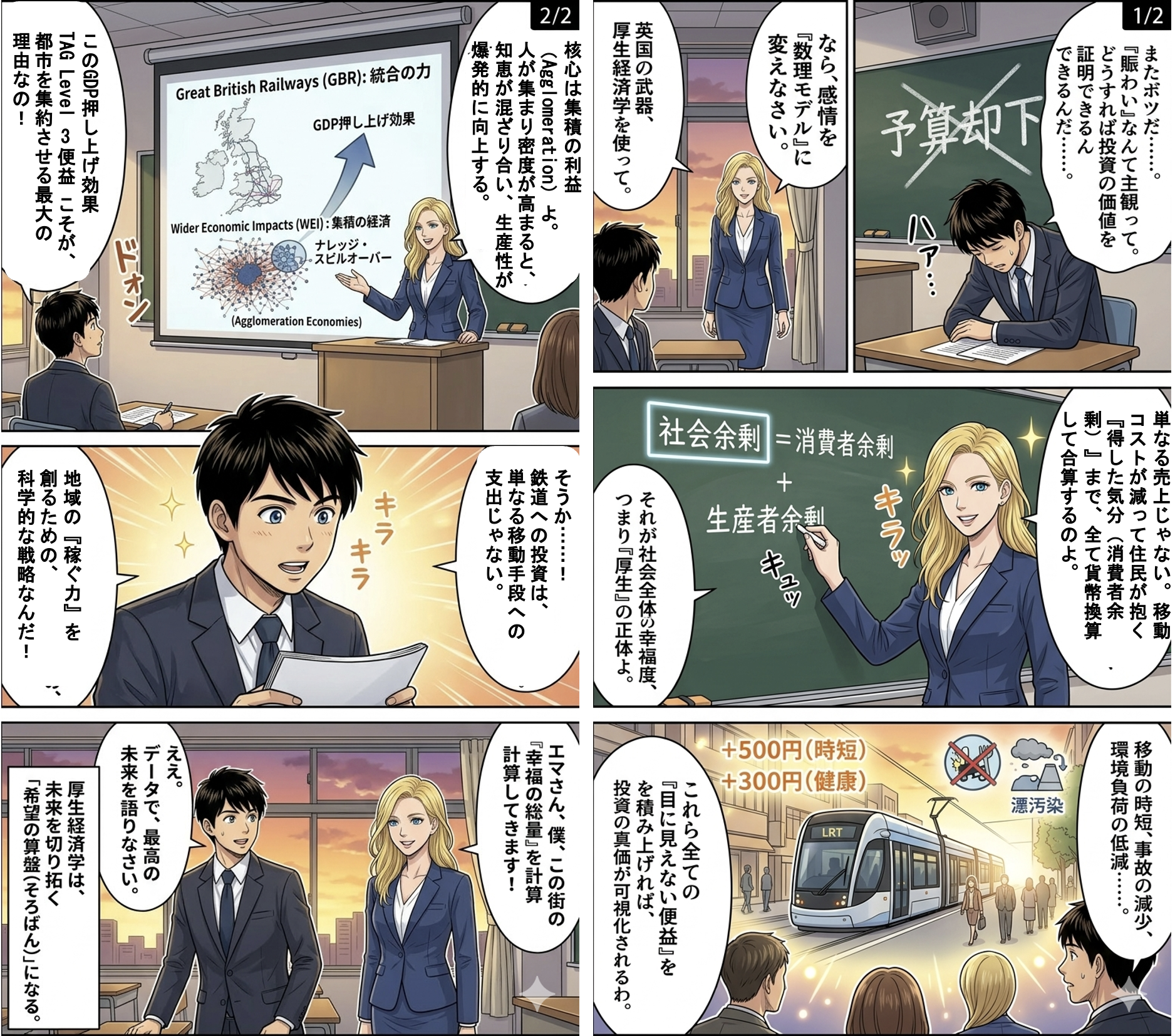 社会の見えない価値を可視化する厚生経済学 | all | 合同会社日本鉄道
