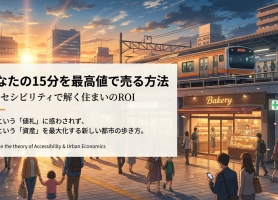 あなたの15分を最高値で売る方法 ―アクセシビリティで解く住まいのROI