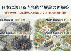 日本における内発的発展論の再構築：交通・都市計画への理論的適用と実践的考察