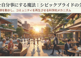 都市を自分事にする魔法：シビックプライドの全技術