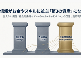 信頼がお金やスキルに並ぶ資産になる？見えない財産 社会関係資本の正体