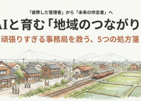 AIと育む「地域のつながり」頑張りすぎる事務局を救う処方箋