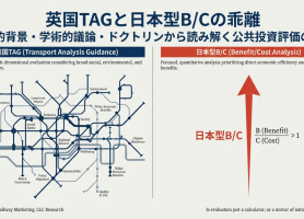 英国TAGと日本型B/Cの乖離：歴史的背景・学術的議論・ドクトリン比較