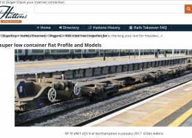 英国の低床コンテナ貨車の実態から見る鉄道の位置付けの違い