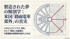 米国「路面電車郊外」の興亡：中産階級の夢はいかにして売られたか
