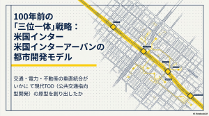 鉄道・電力・不動産の三位一体：100年前の米国インターアーバンの都市開発戦略