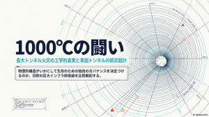 「1000℃の闘い」長大トンネル火災の工学的真実と青函トンネルの防災