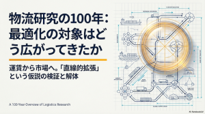 【T1】物流研究は何を最適化してきたか 運賃から市場まで100年を俯瞰