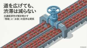 「道を広げても渋滞は減らない」 交通計画学の一部、交通経済学が解き明かす移動とお金の意外な関係