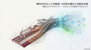 都市計画と鉄道の境界を溶かしてみる ブログを学習したAIに問う