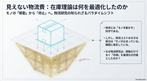 【T4】在庫という見えない物流費 在庫理論は何を最適化したのか