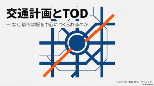 【10】交通計画とTOD ― なぜ都市は駅を中心につくられるのか