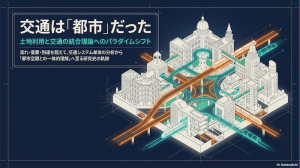 【P4】交通は「都市」だった 土地利用と交通の統合理論